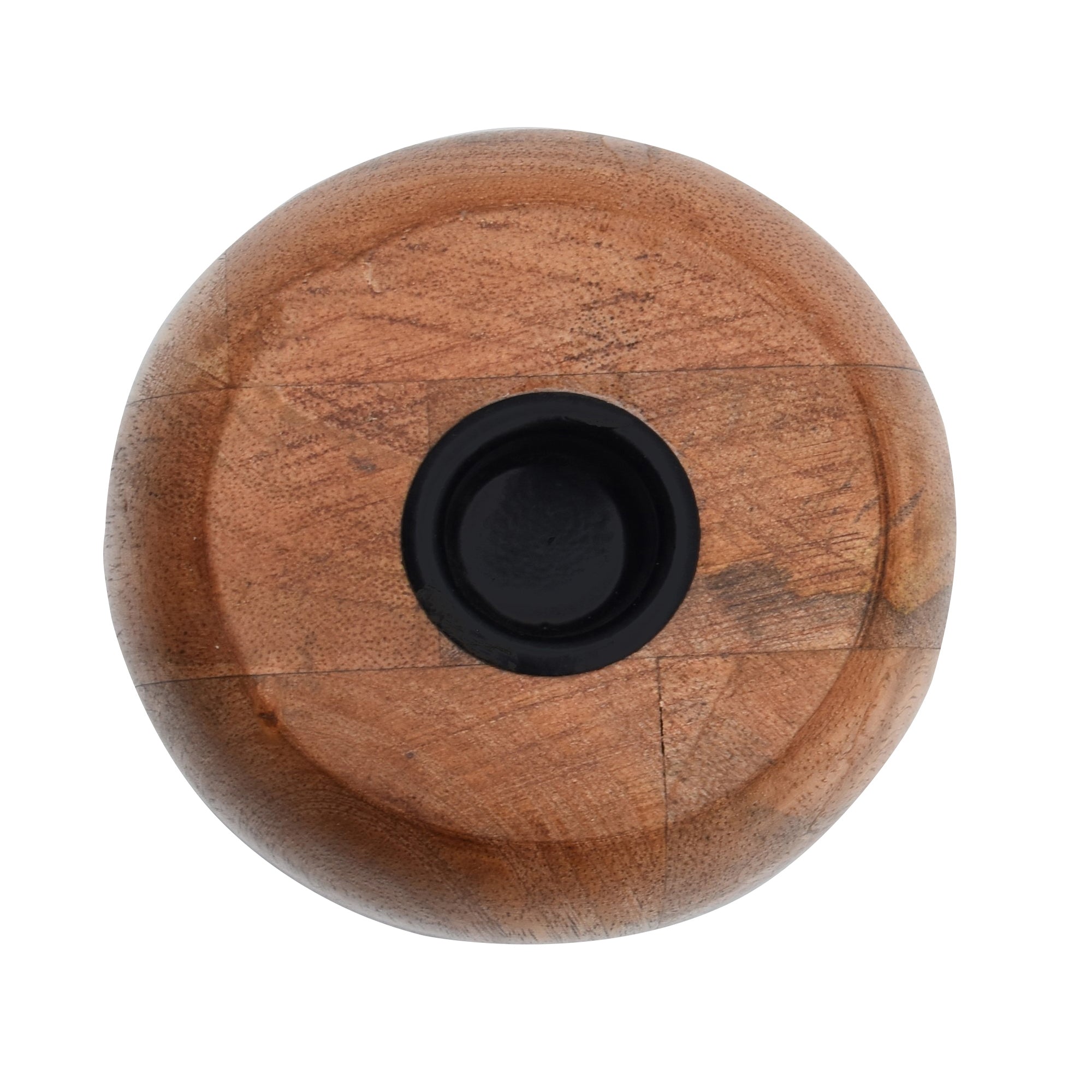 Plain Wooden Candle Holder