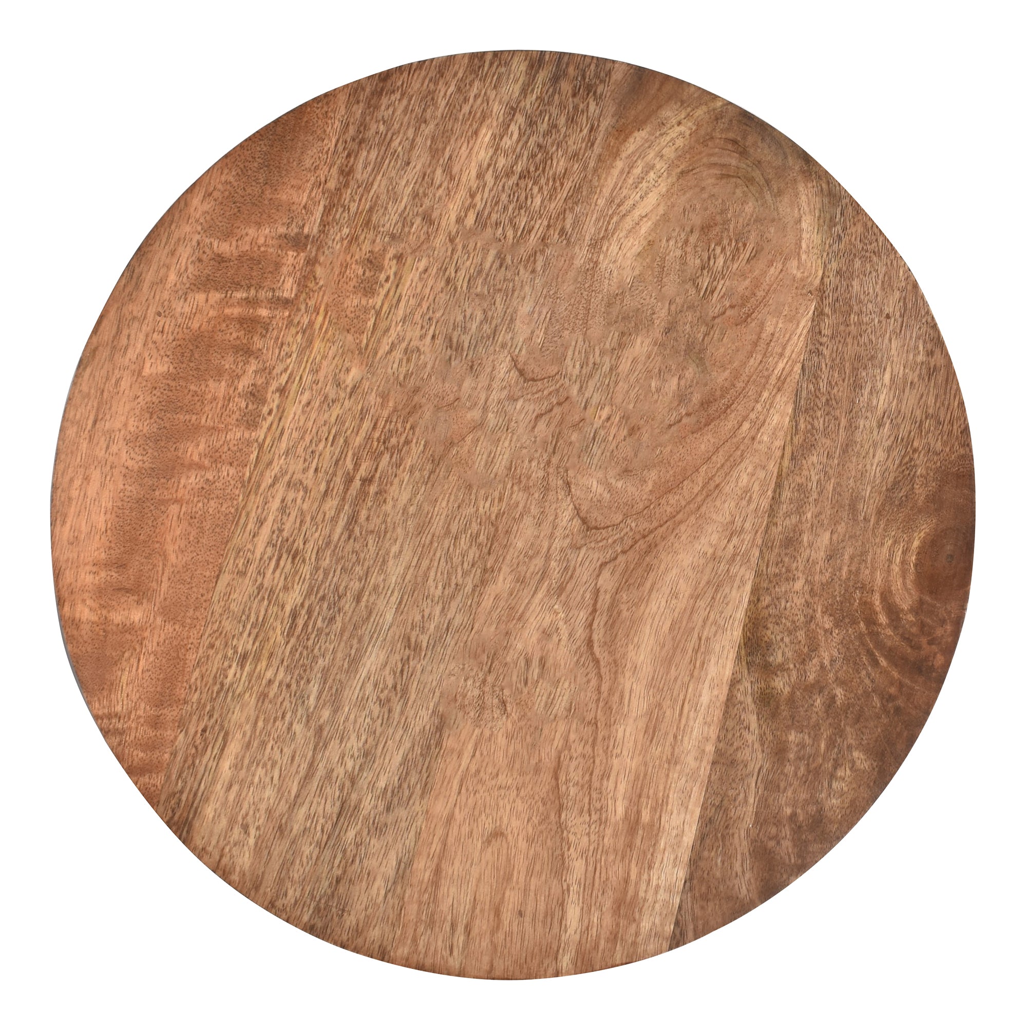 Multi striped wooden Side Table