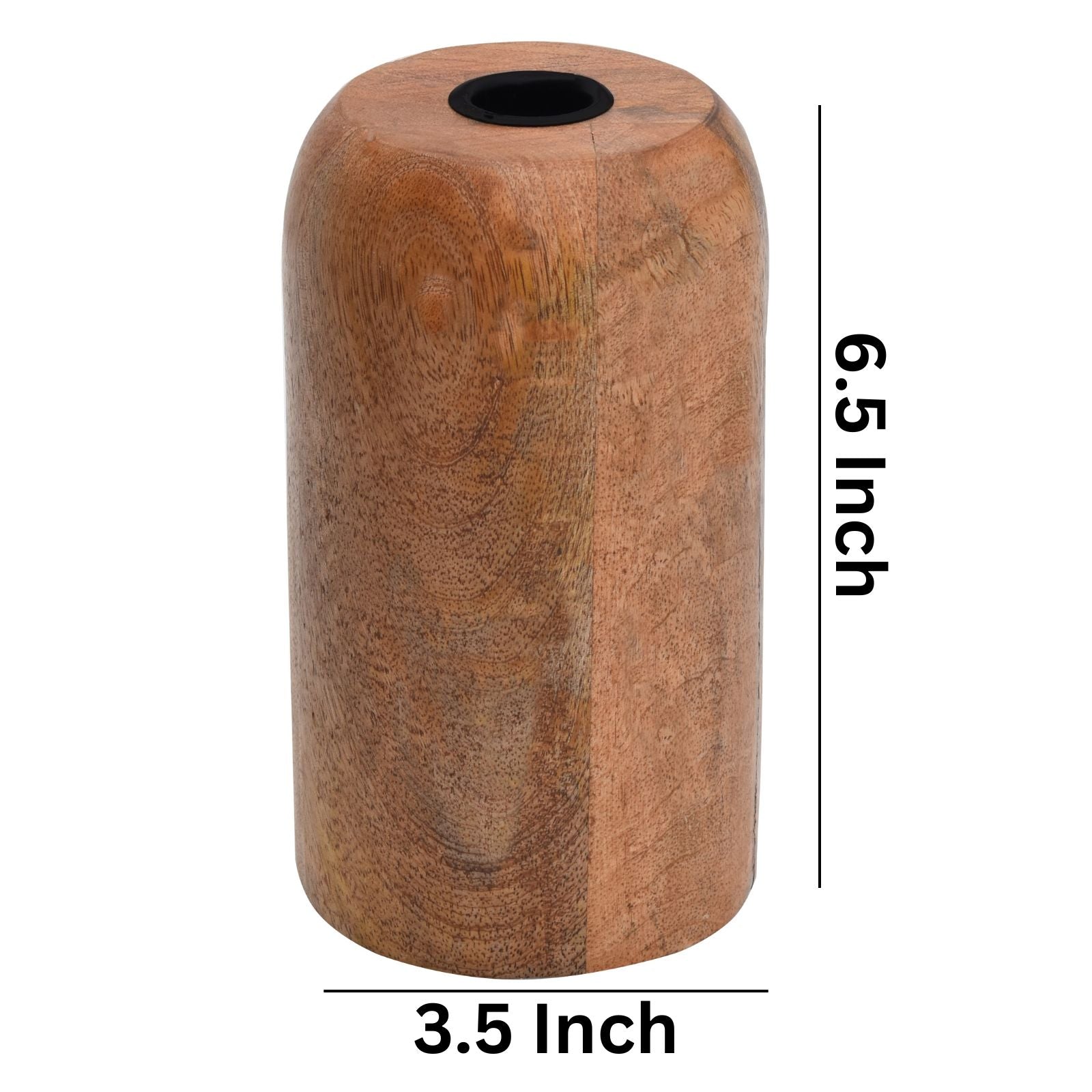 Plain Wooden Candle Holder