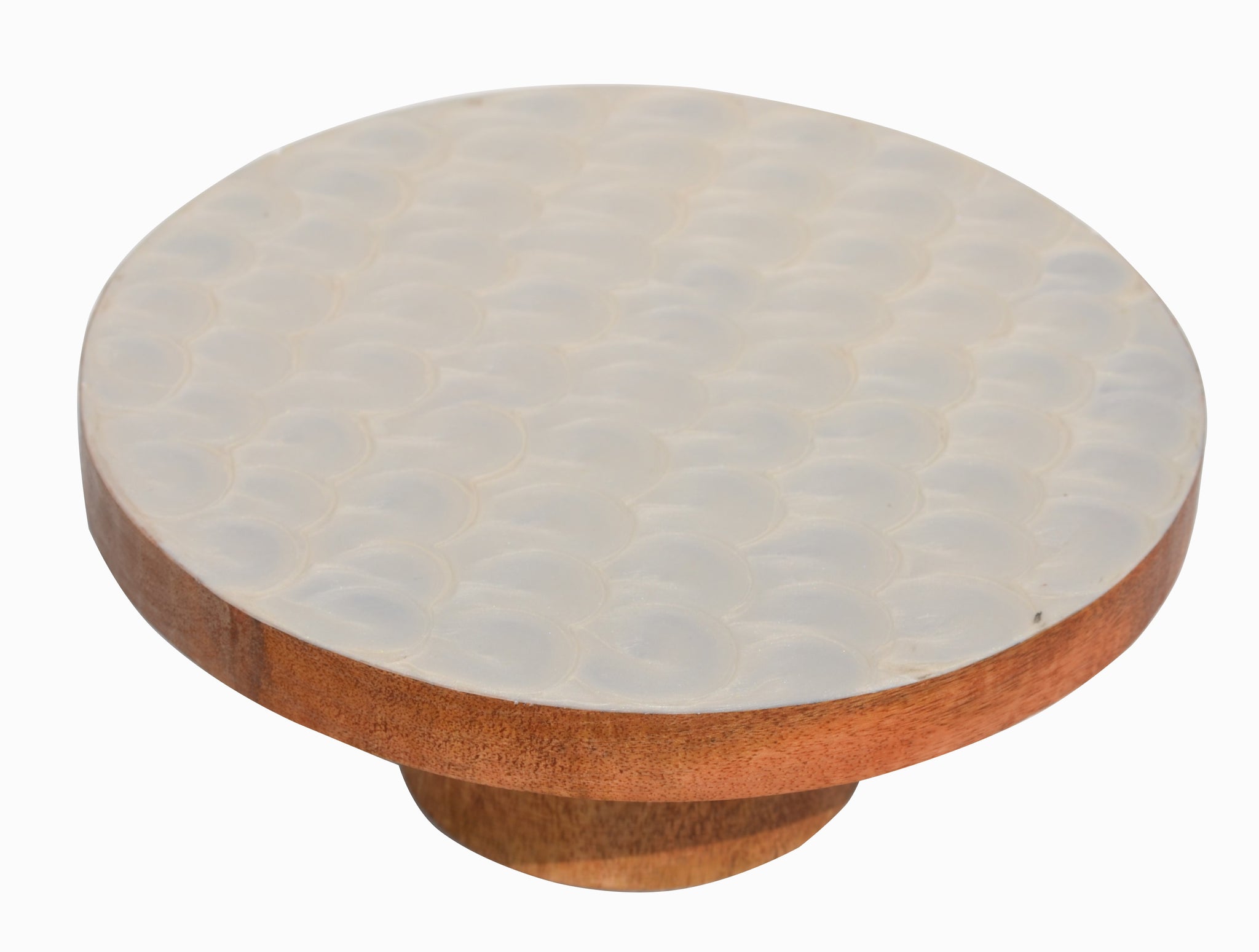 Wooden Decal Cake Stand