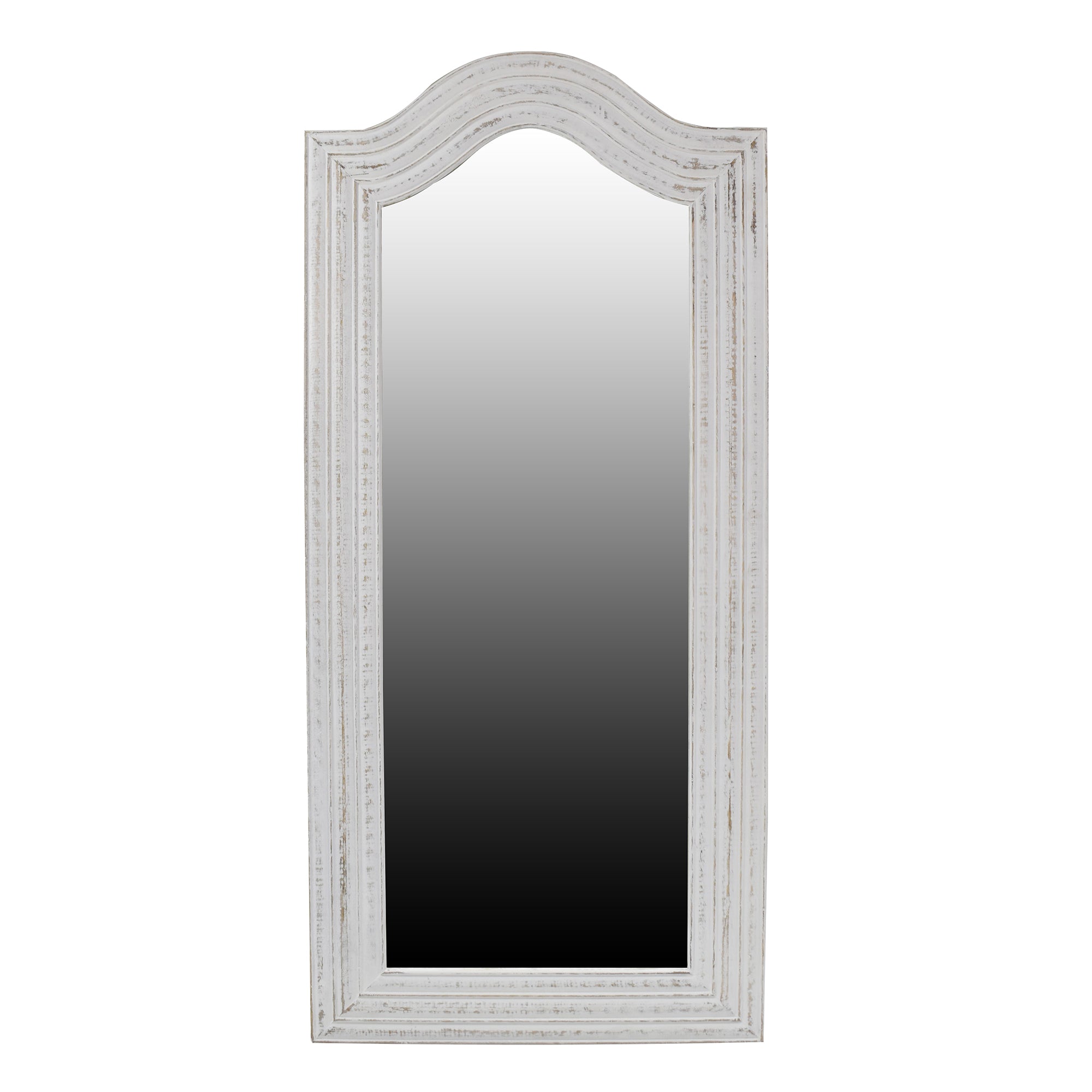Wooden Large Decorative Wall Mirror 24x52 Inches