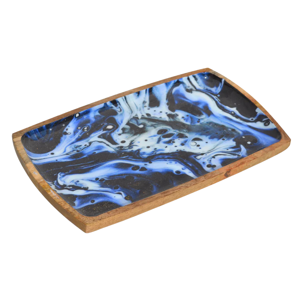 Wooden Decal Serving Platter