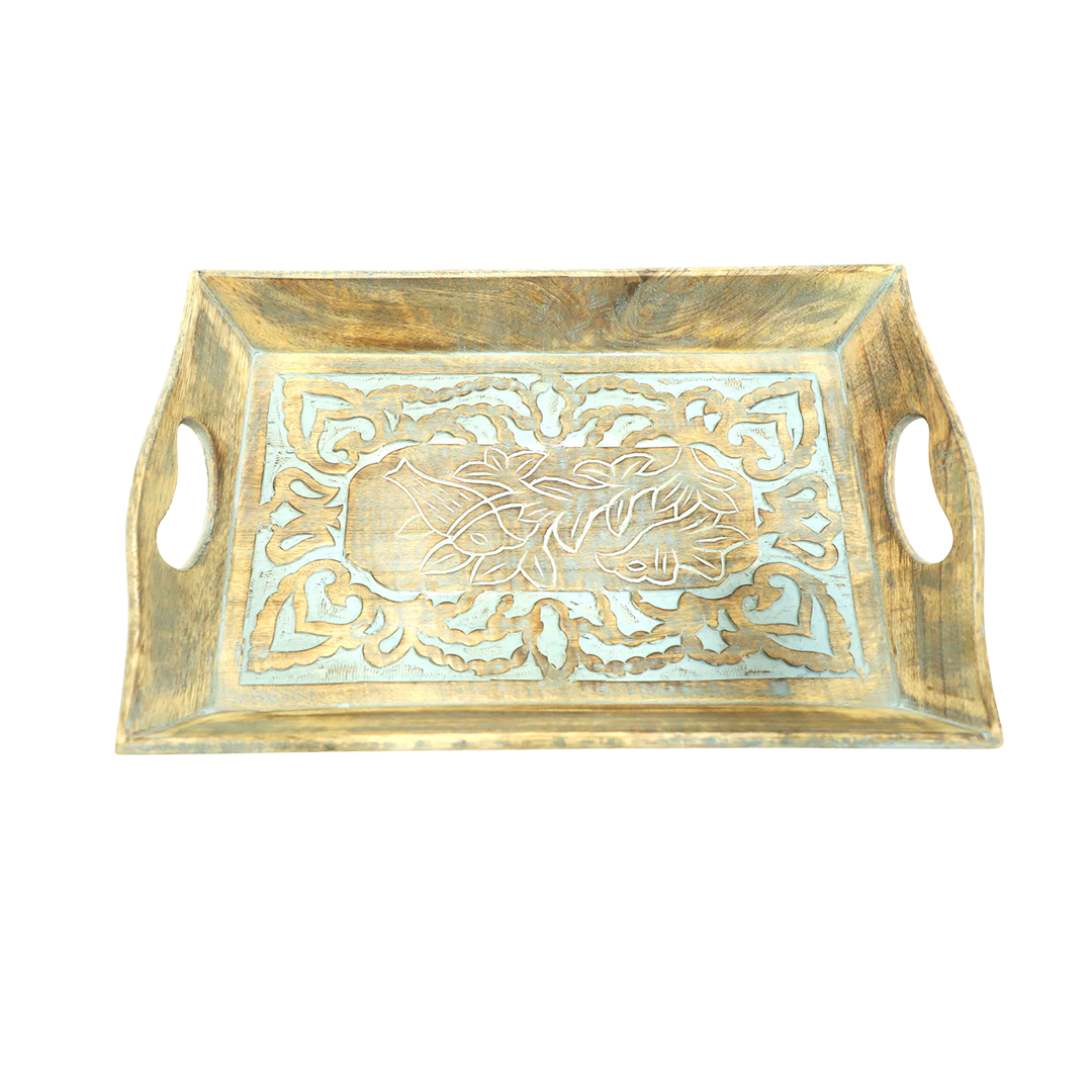 Wooden Carved  Tray (GD1230)