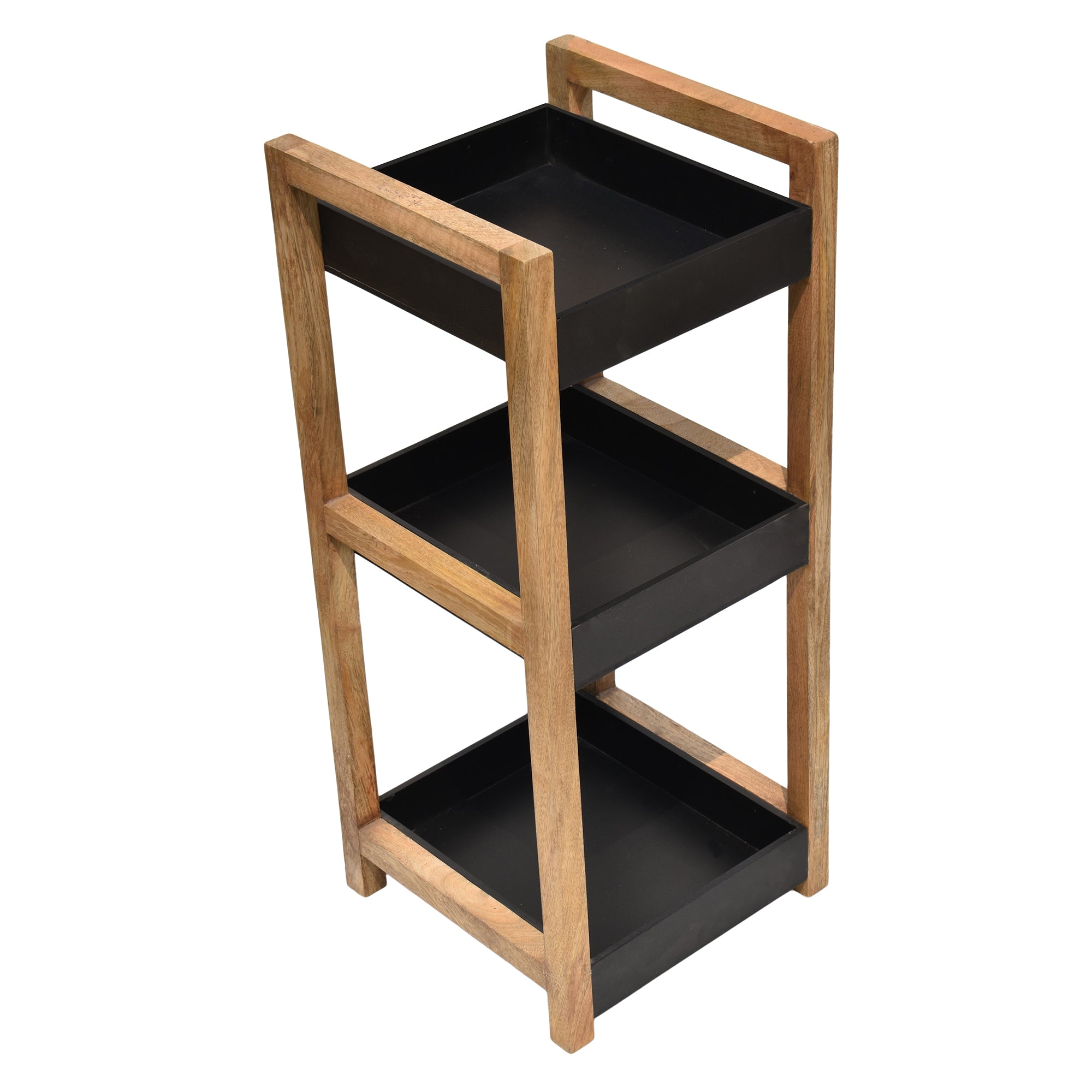木製ラック・ウッドラック 4 Contrast Natural Wood 3 Rack 85cm 4 Contrast Natural Wood 3 Rack 85cm