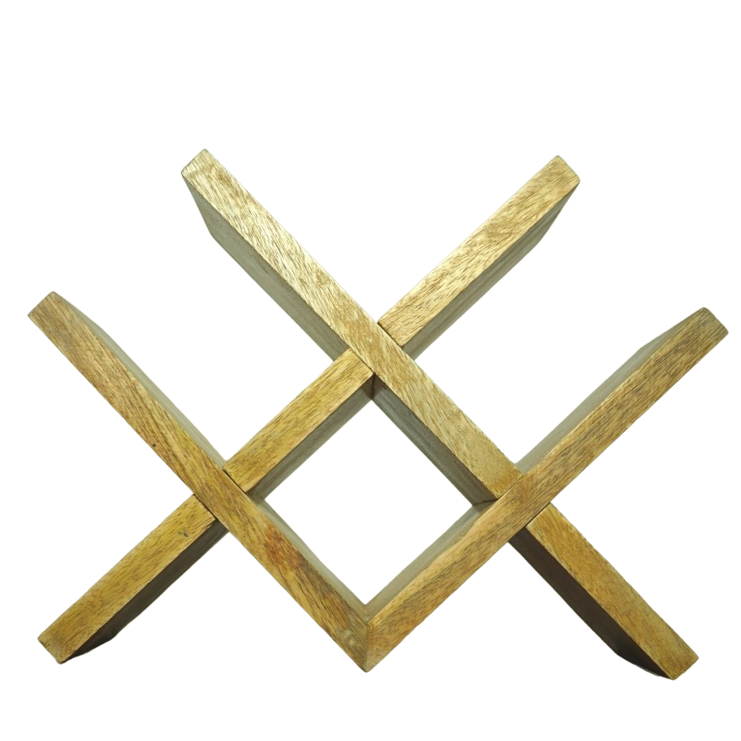 Wooden Bottle Rack