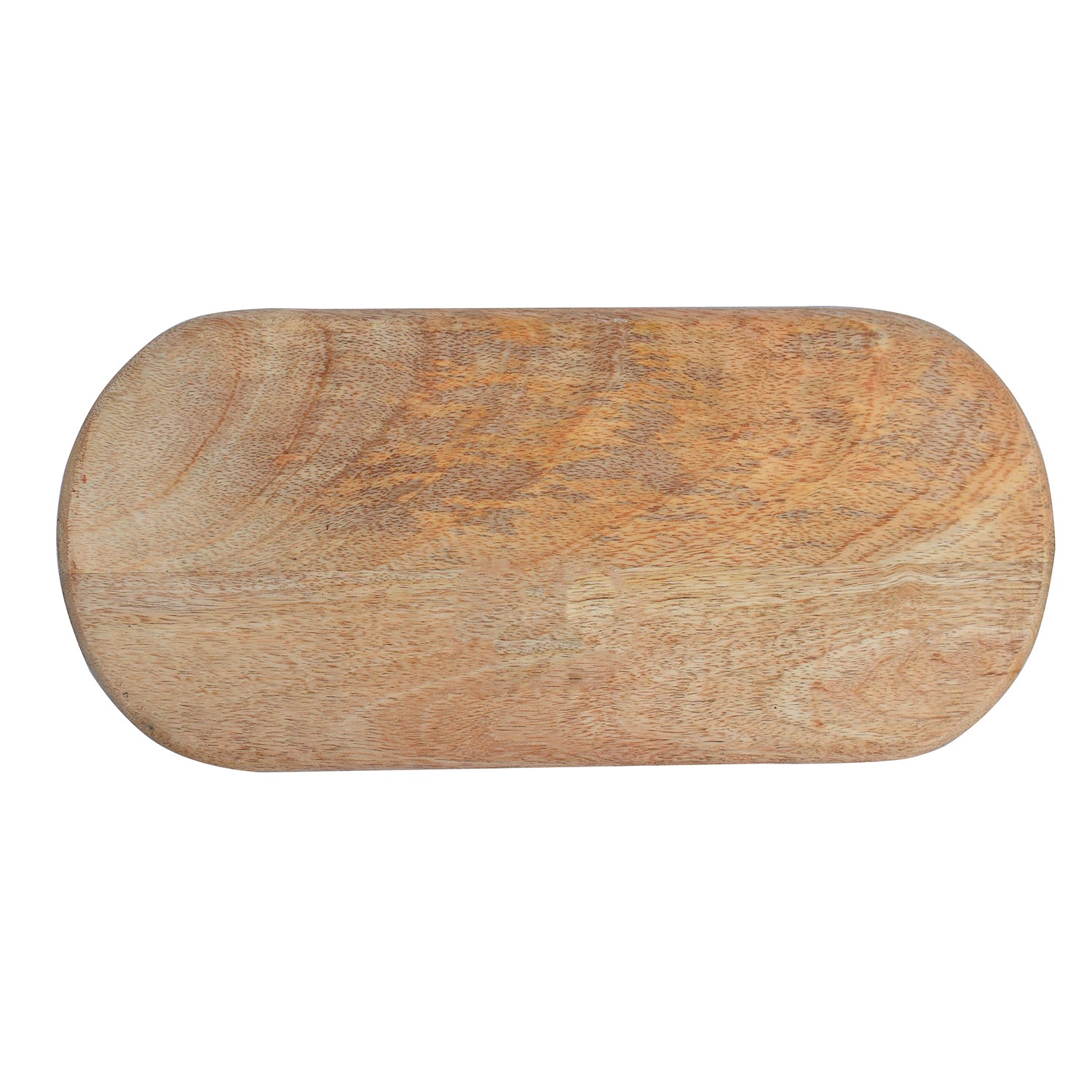 Wooden Round Carved Platter