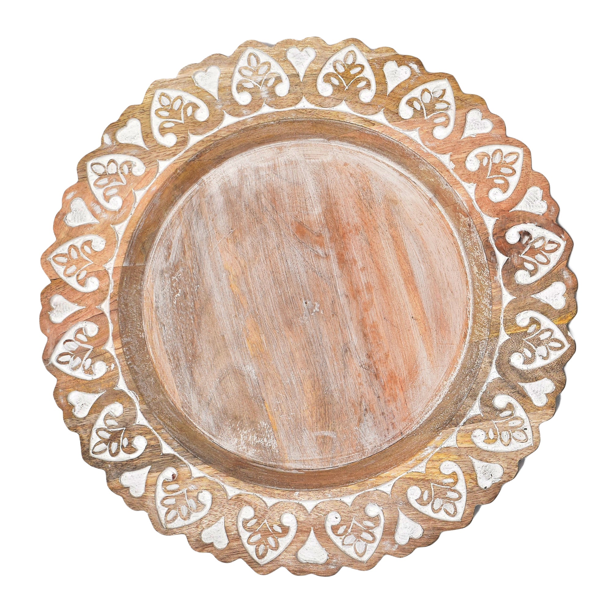 Wooden Handmade Table Top Plates