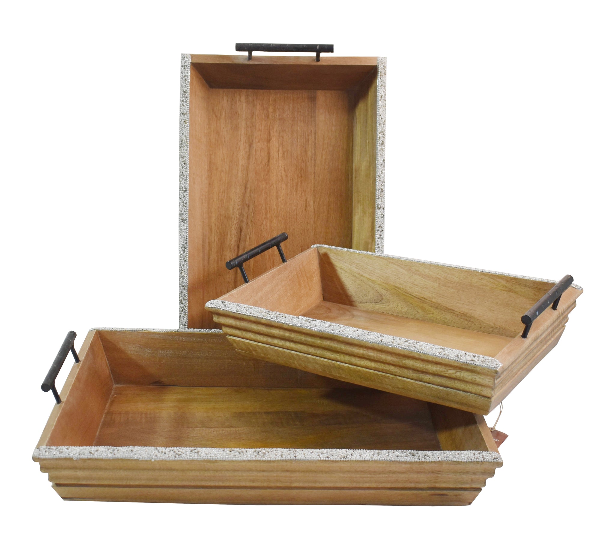 Wooden serving  Tray with Handle