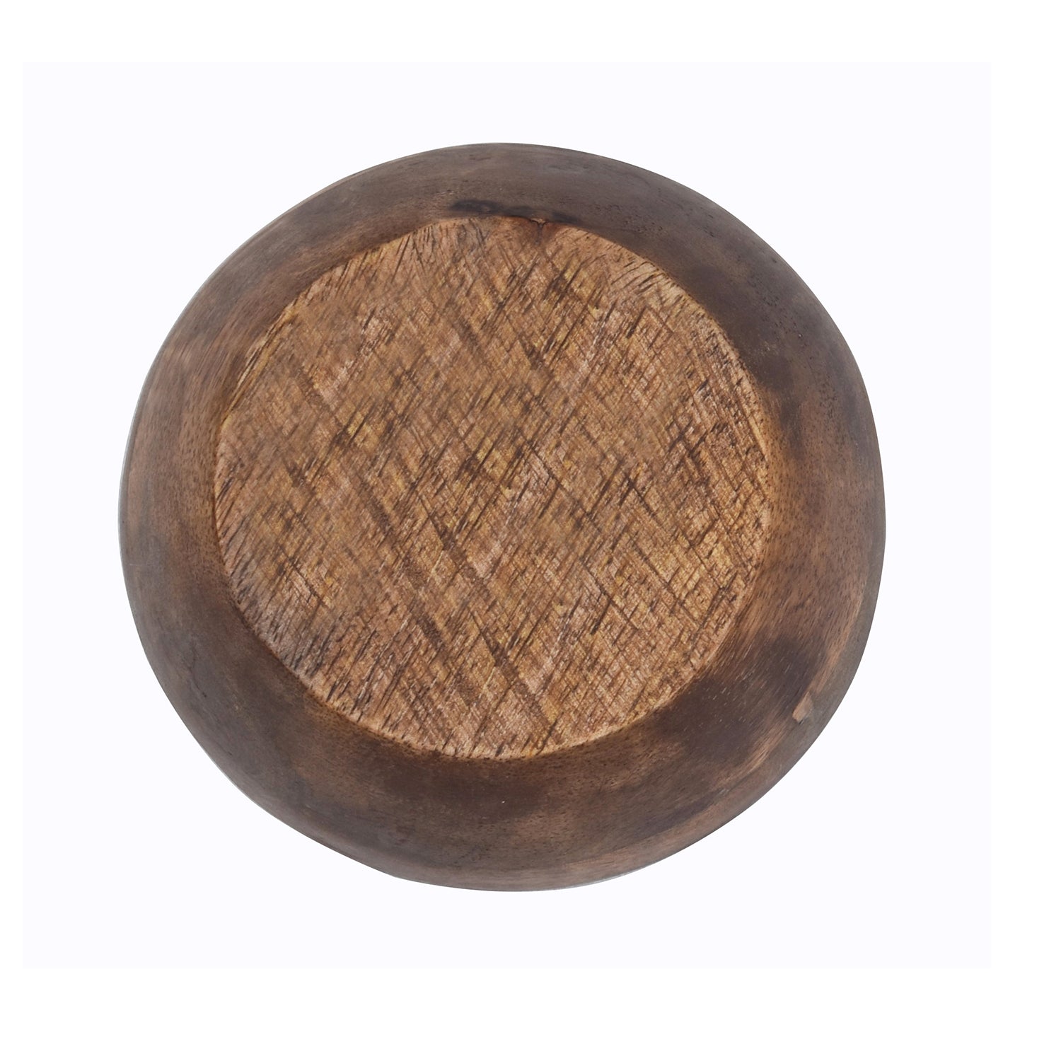 Wooden Carve edges design Mortar & Pestle