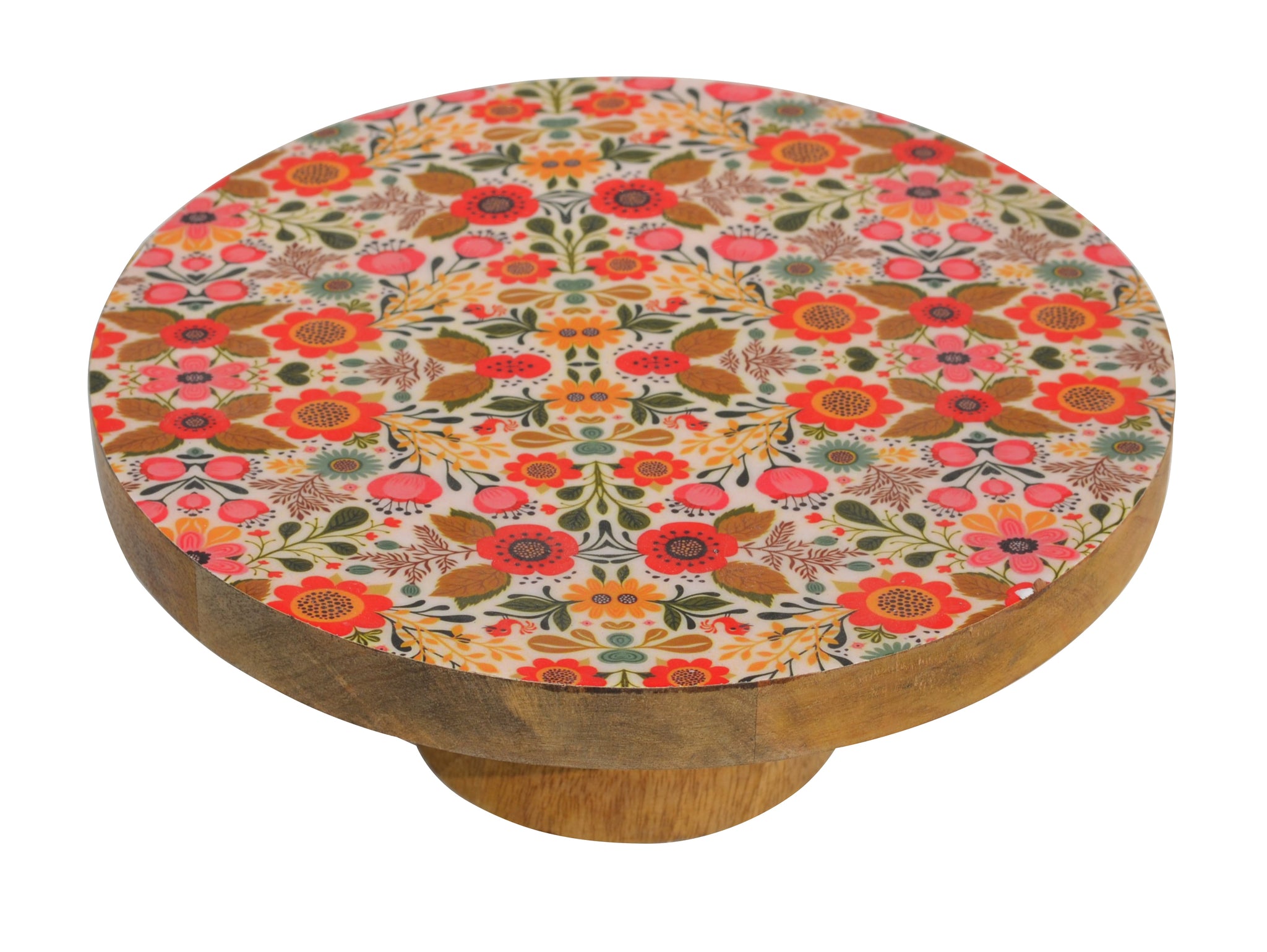 Wooden Decal Cake Stand