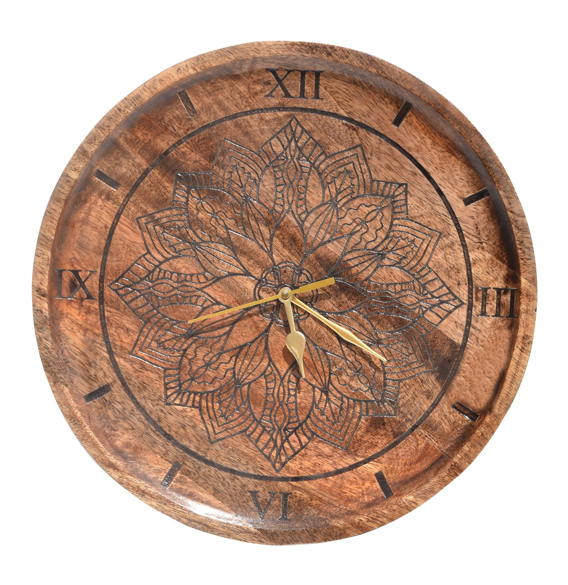 Wooden Carved, Vintage Wall Clock (GD2293)