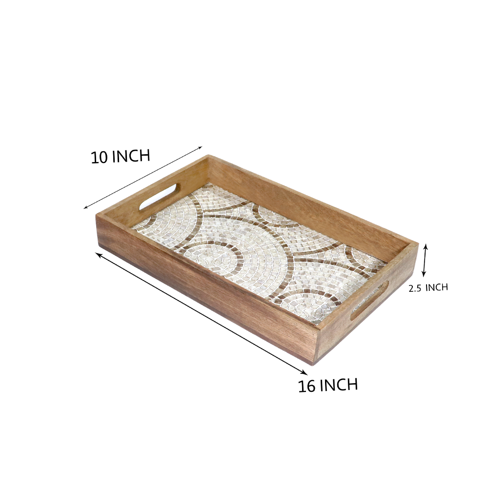 Decal Wooden Tray (GD6075)