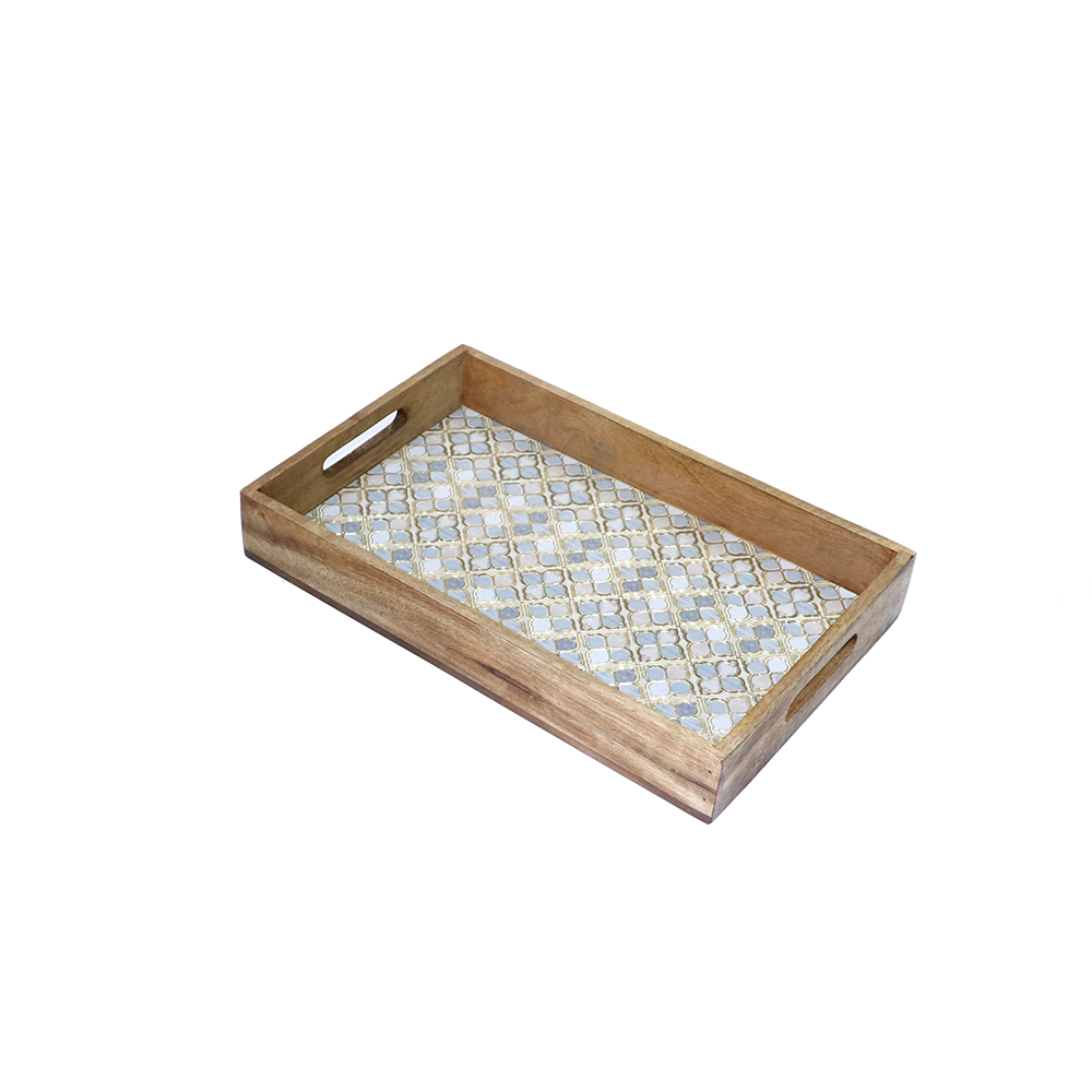 Decal Wooden Tray (GD6066)