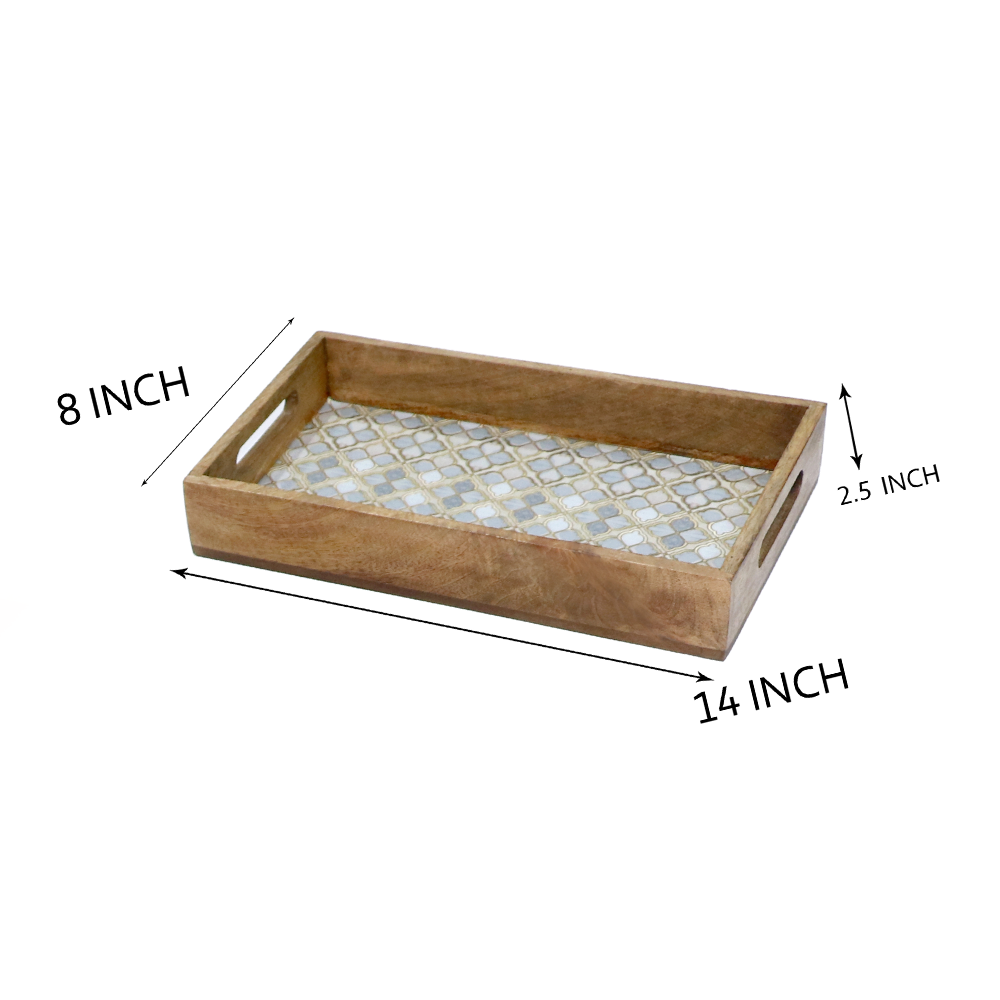 Decal Wooden Tray (GD6065)