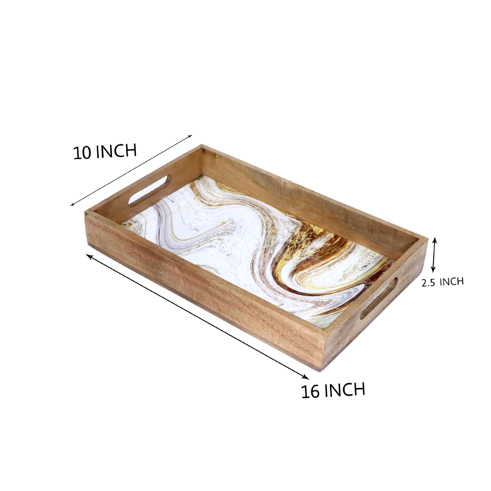Decal Wooden Tray (GD6072)