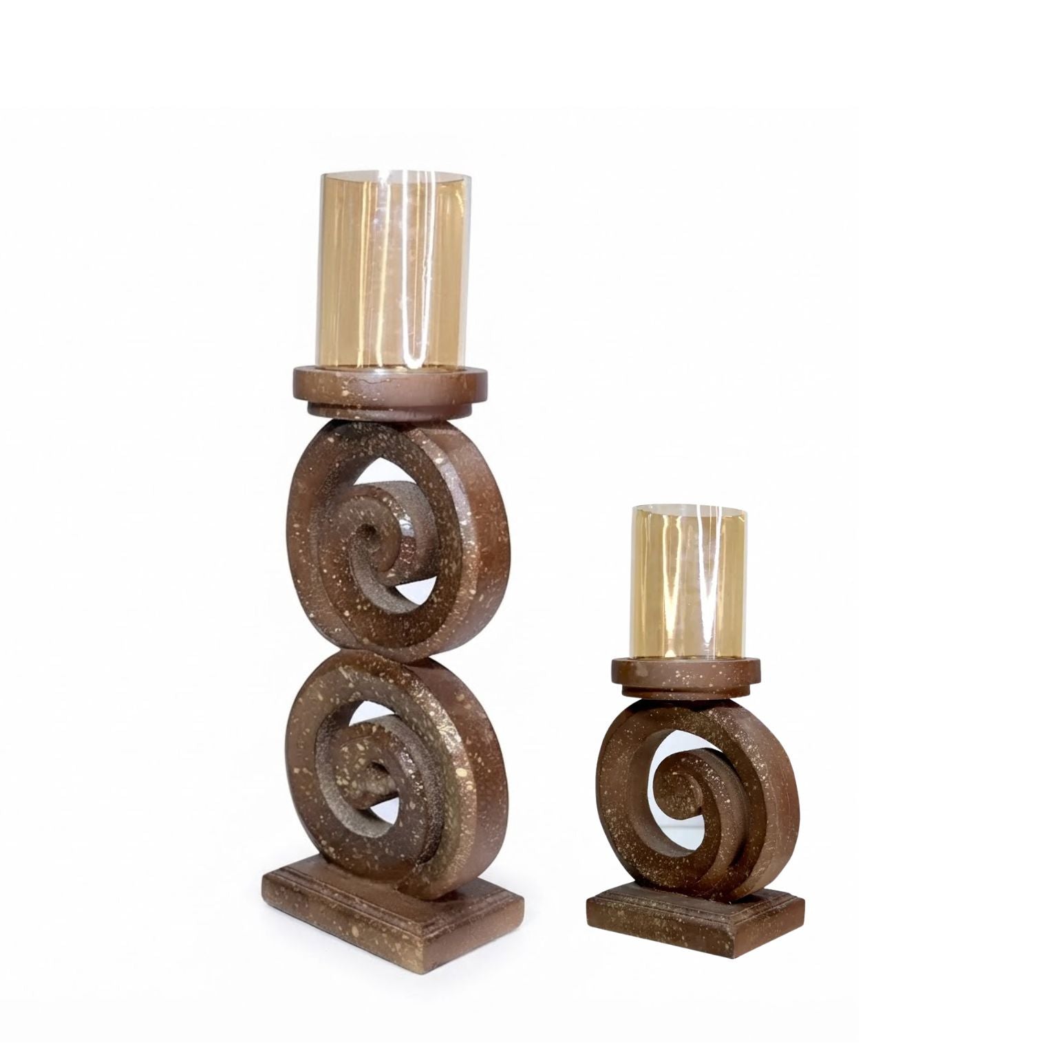 Handmade Wooden Candle Holder | Artisan Crafted Home Decor | Unique Candle Accent(Ckacle)