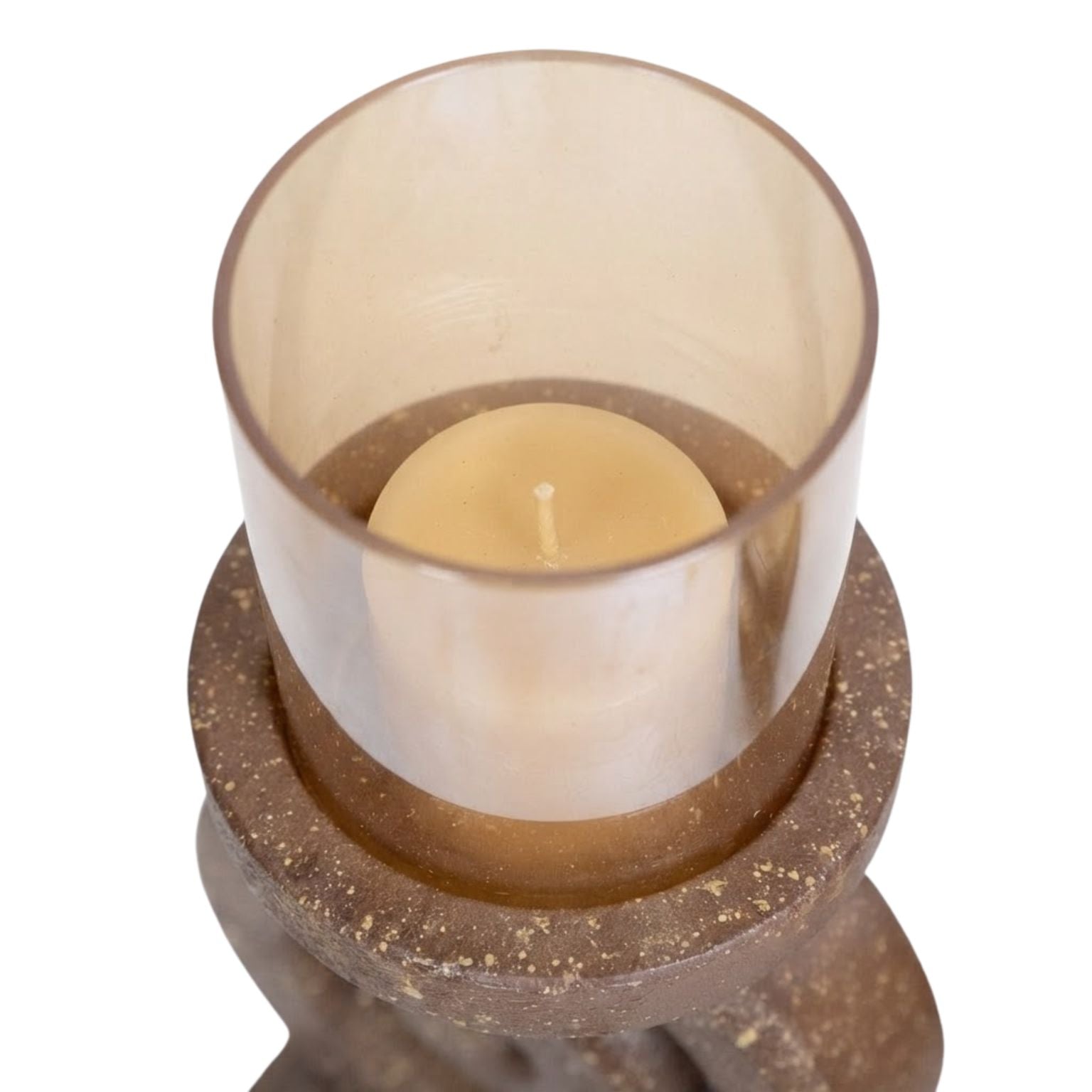 Handmade Wooden Candle Holder | Artisan Crafted Home Decor | Unique Candle Accent(Ckacle)