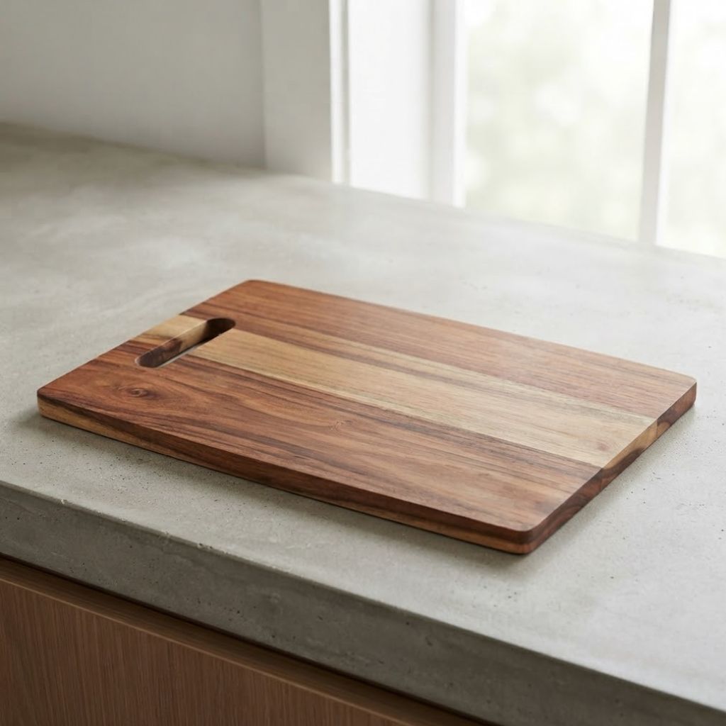 Wooden Chopping Board (14.5x10x0.5")