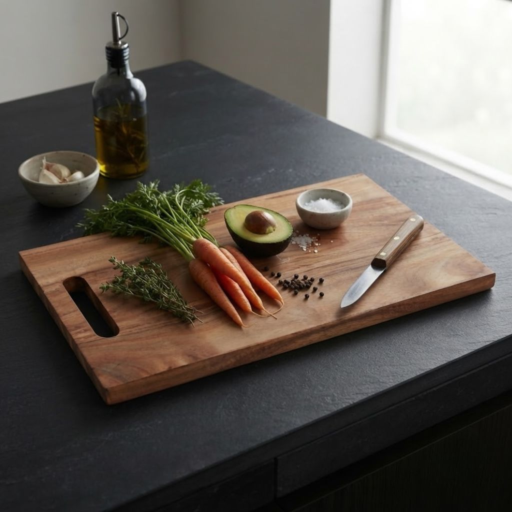Wooden Chopping Board (15x9x0.5'')