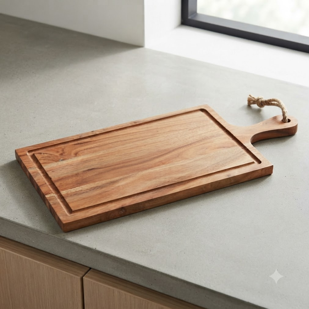 Wooden Serving Platter(16.5x7.5x0.5'')