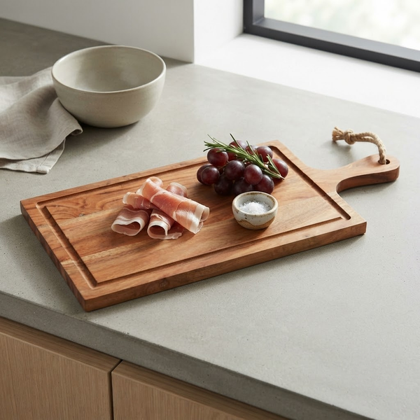 Wooden Serving Platter(16.5x7.5x0.5'')