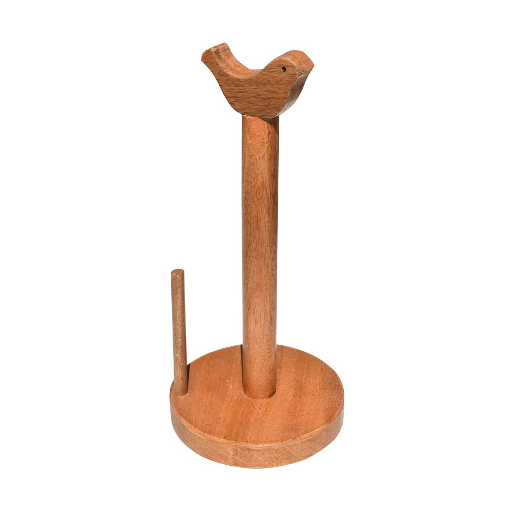 Birdie icon Wooden Kitchen Towel Holder