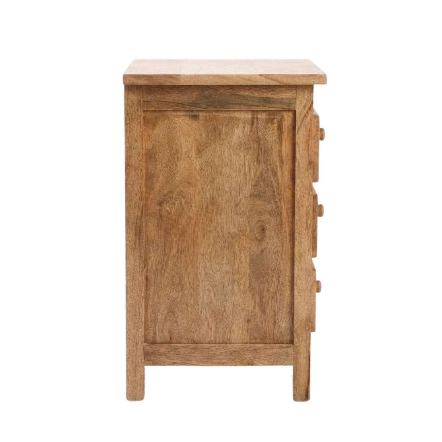 Traditional carved wooden cabinet