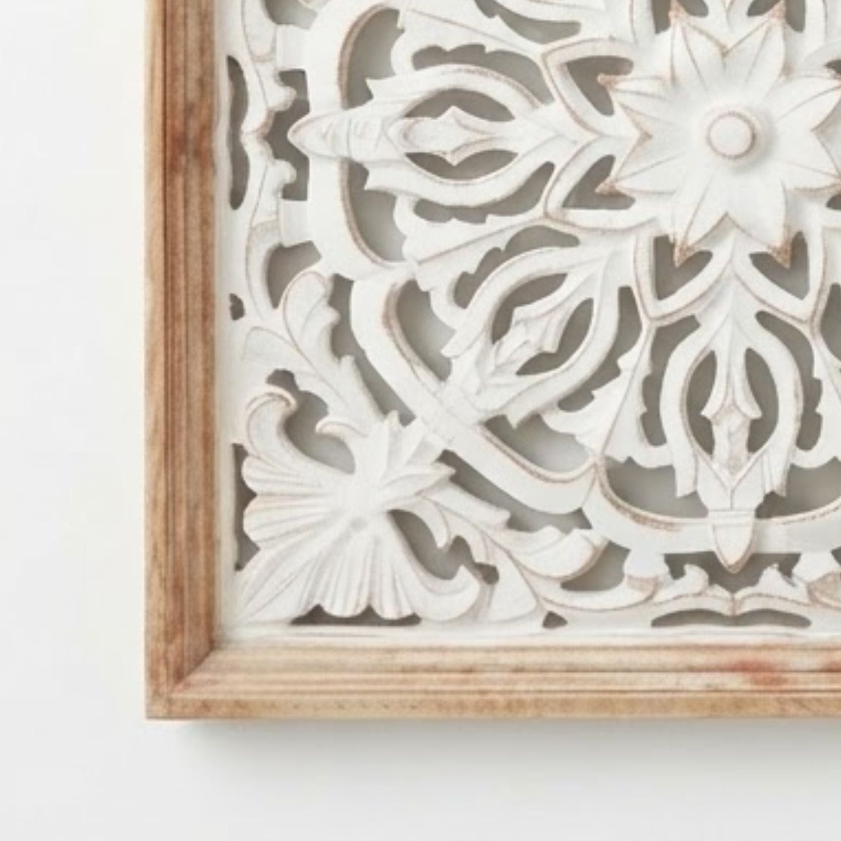 Wooden Mandala design cutwork wall décor