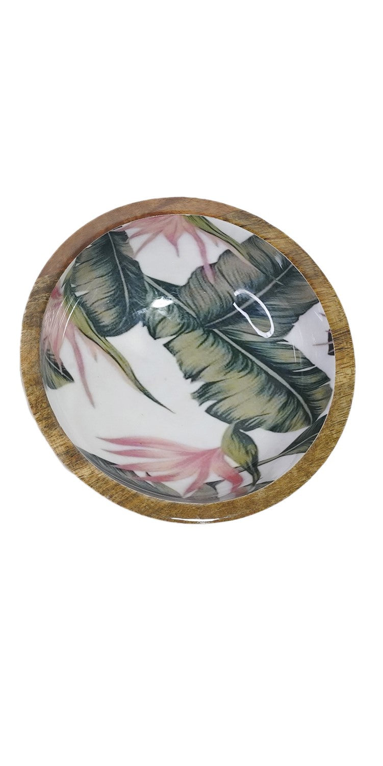 Wooden Decal Bowl (GD1846)