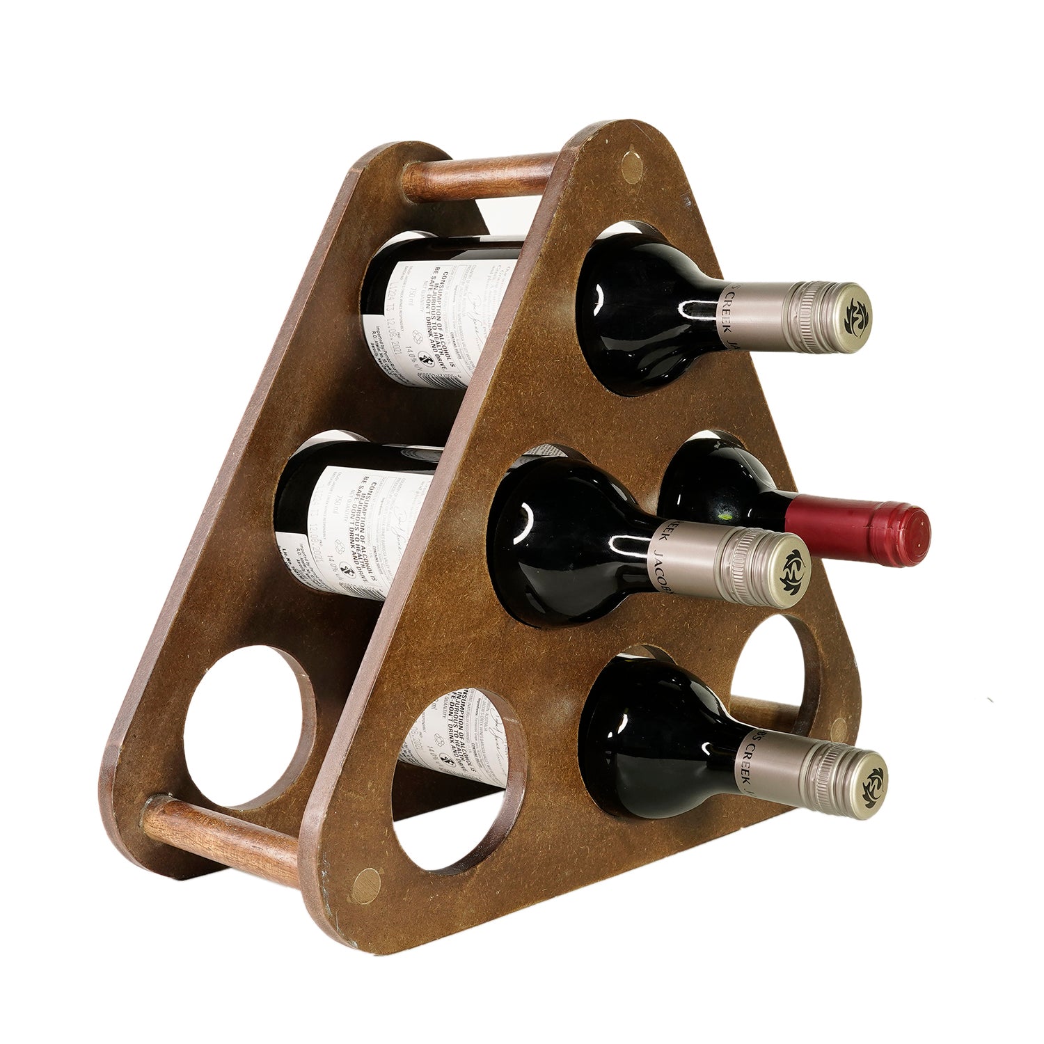 Mdf Bottle Wooden Rack