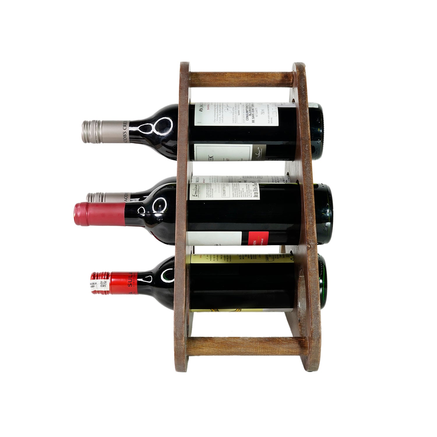Mdf Bottle Wooden Rack