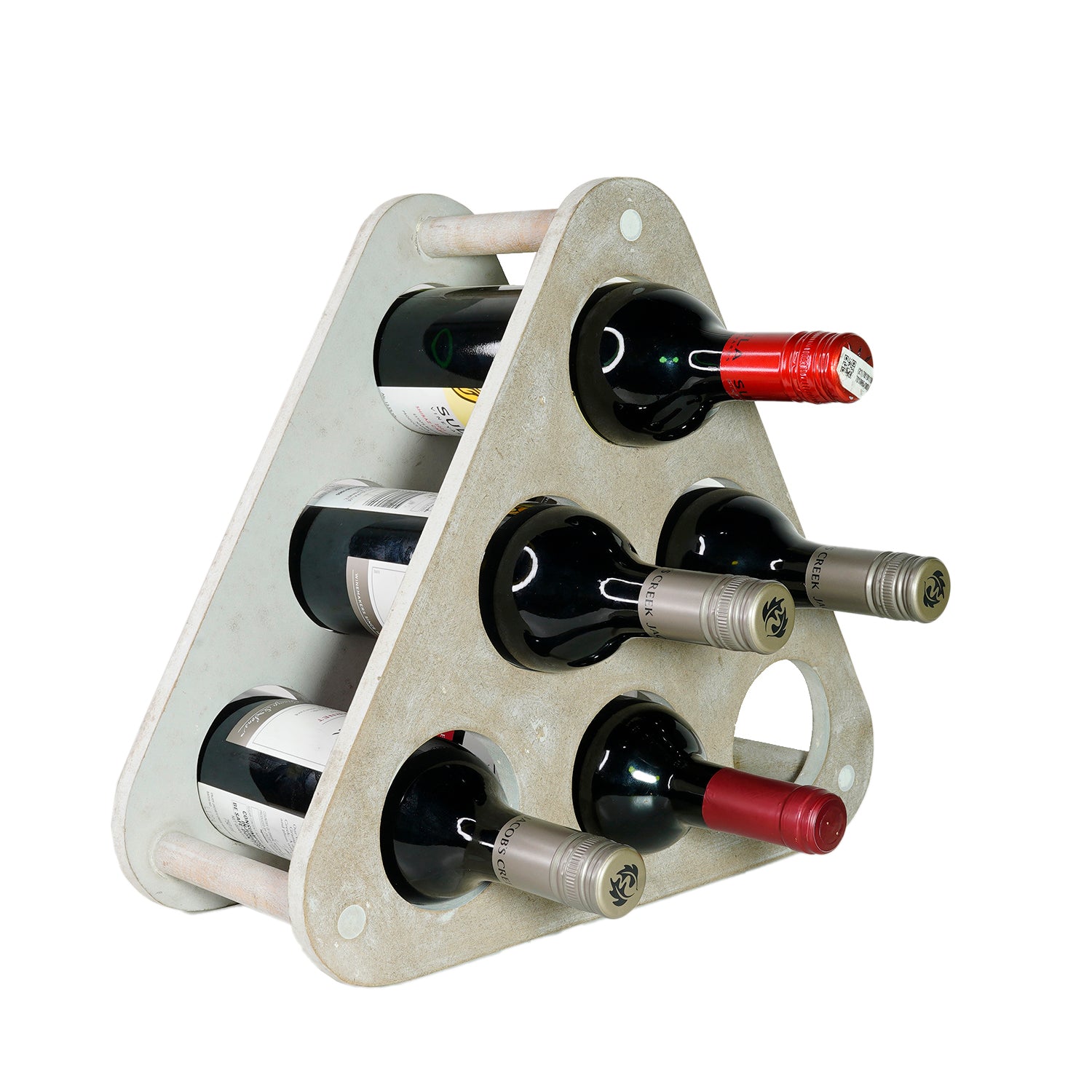 Mdf Bottle Wooden Rack
