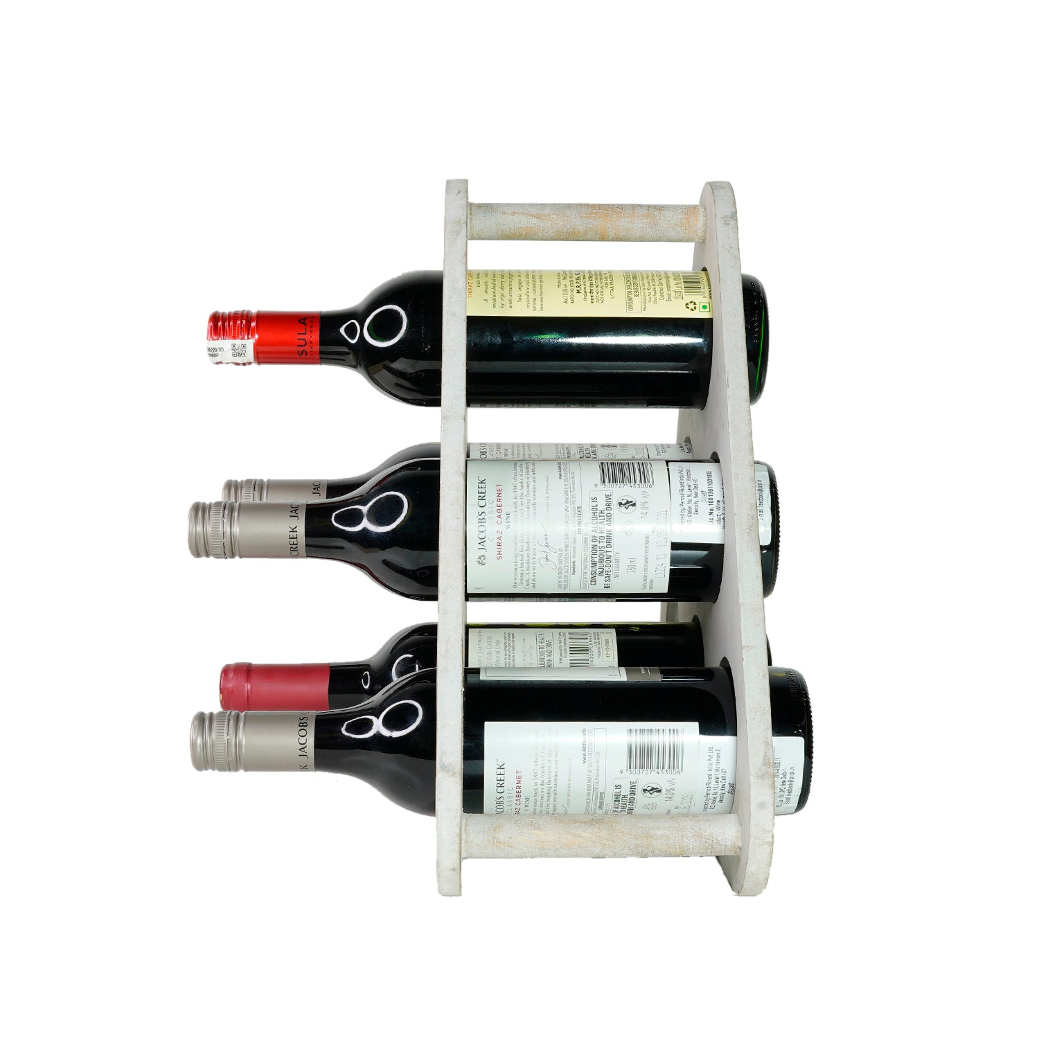 Mdf Bottle Wooden Rack