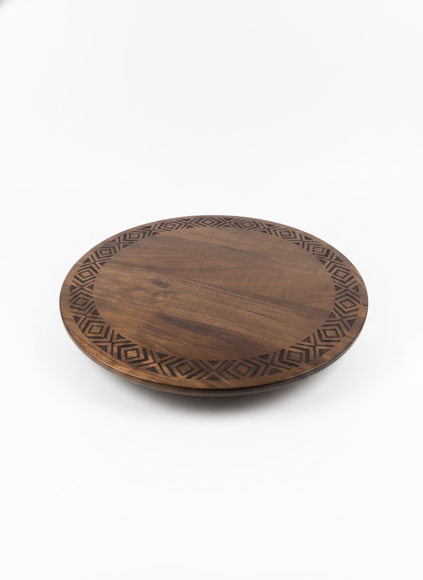 KT019 Wooden Lazy Susan