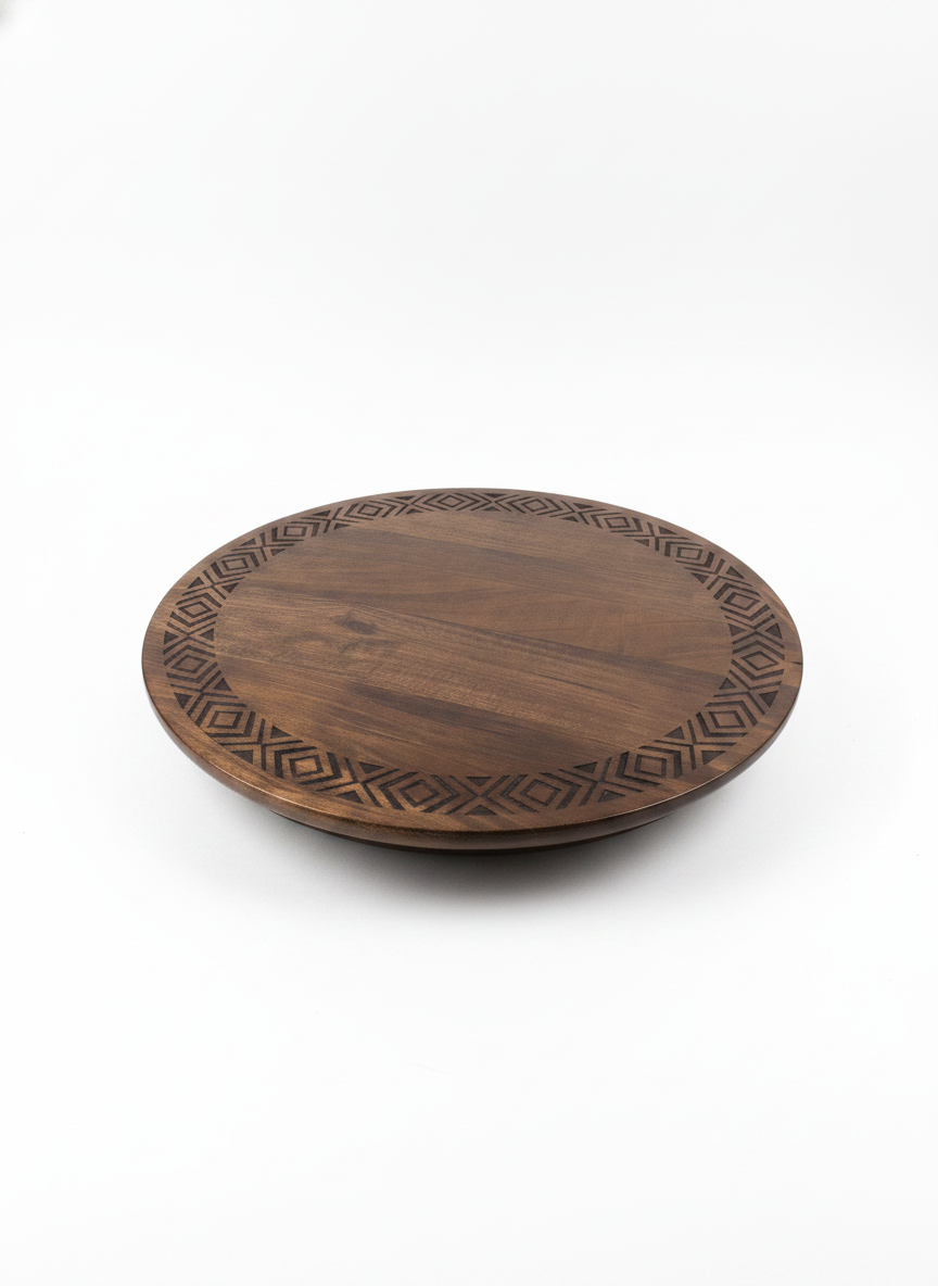 KT019 Wooden Lazy Susan