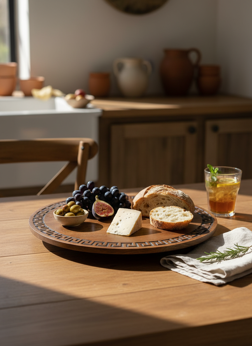 KT020 Wooden Lazy Susan