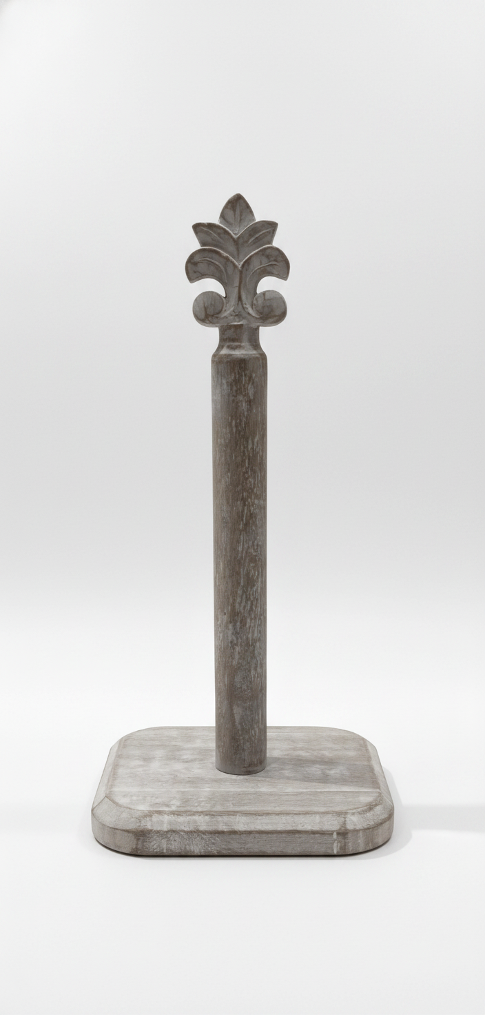 KT027 Wooden Paper Towel Holder