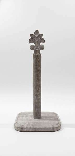 KT027 Wooden Paper Towel Holder