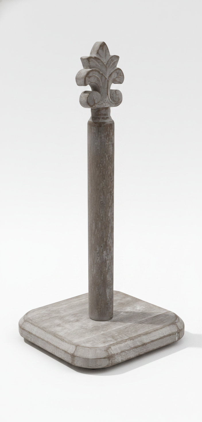 KT027 Wooden Paper Towel Holder