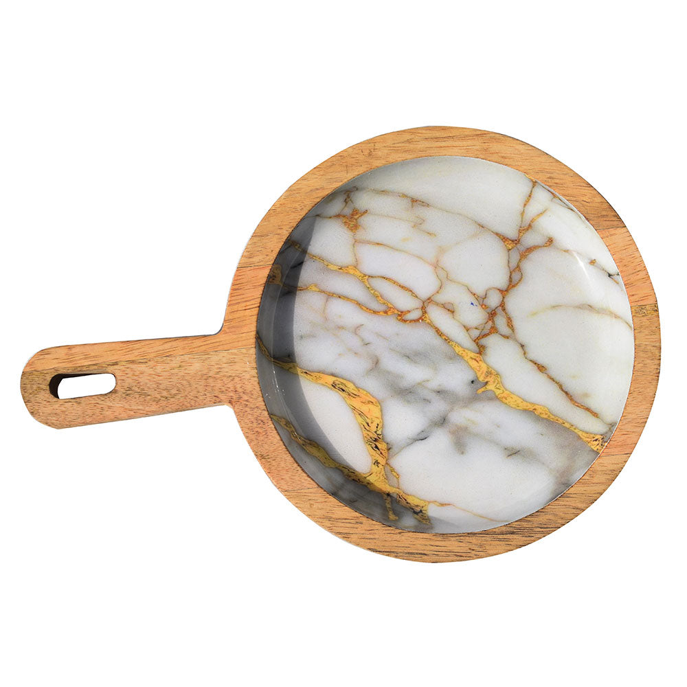 Kitchen- Decal Wooden Platter (GD6106)
