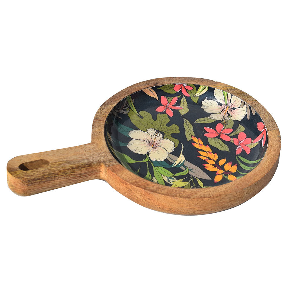 Kitchen- Decal Wooden Platter (GD6105)