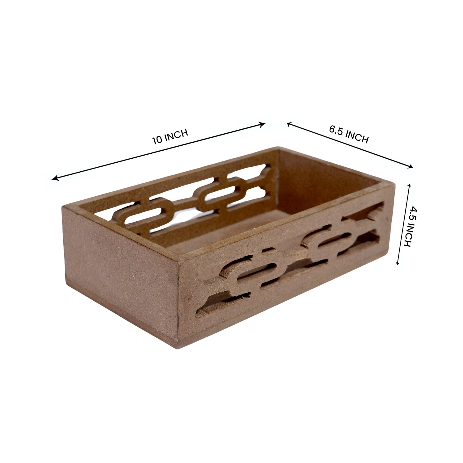 S/2 jars with MDF Wooden tray