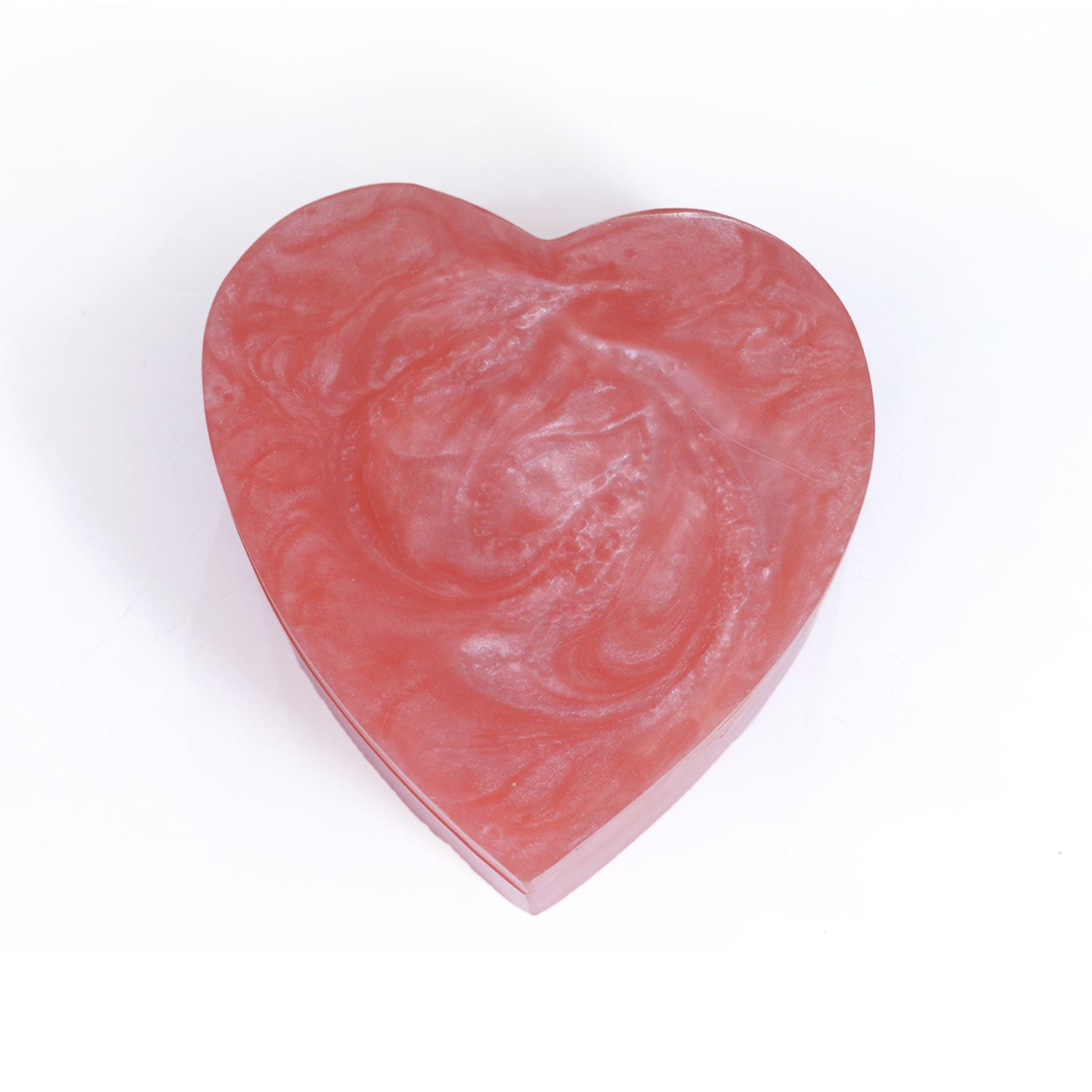 Resin Heart Wooden box
