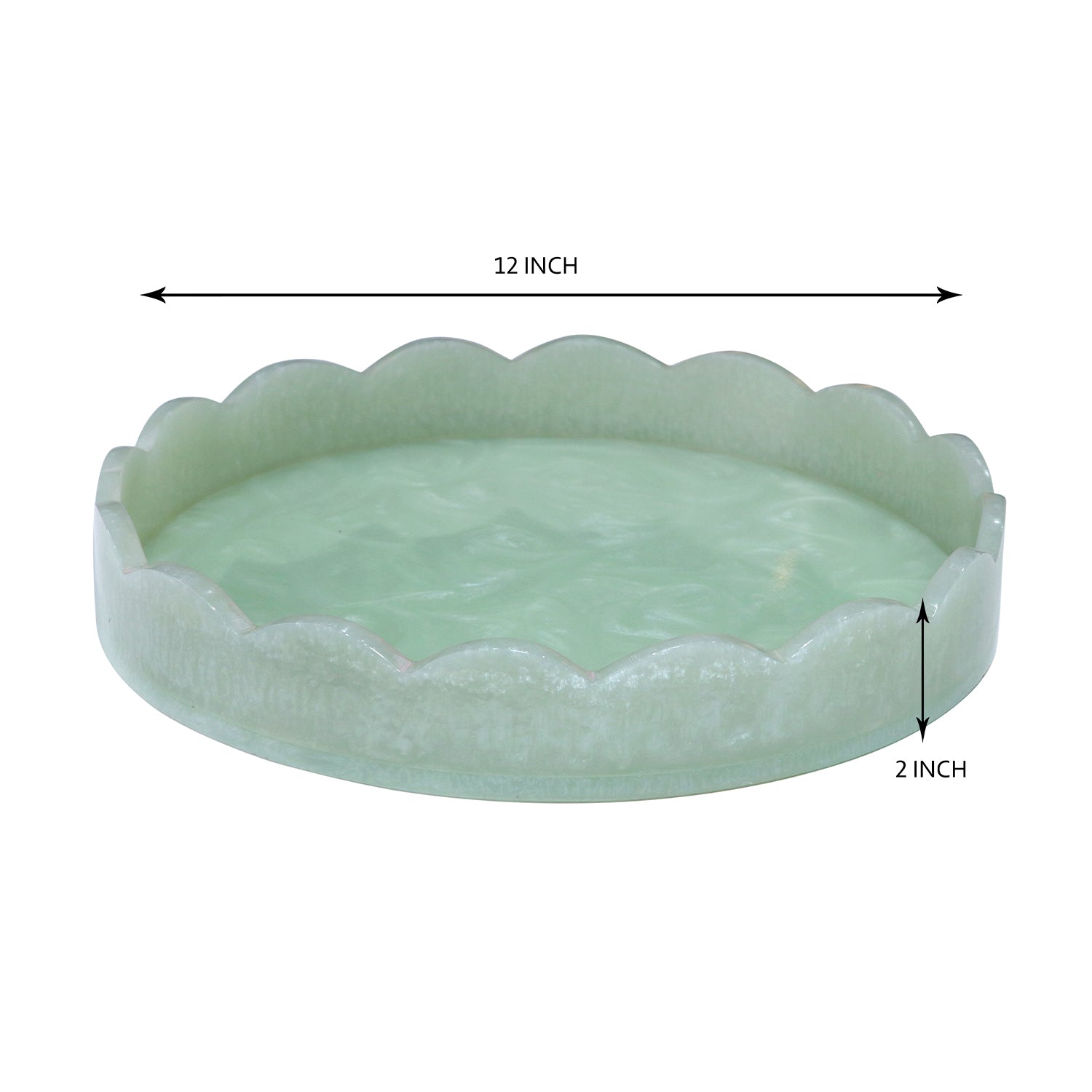 Resin Wooden tray (GD6087)