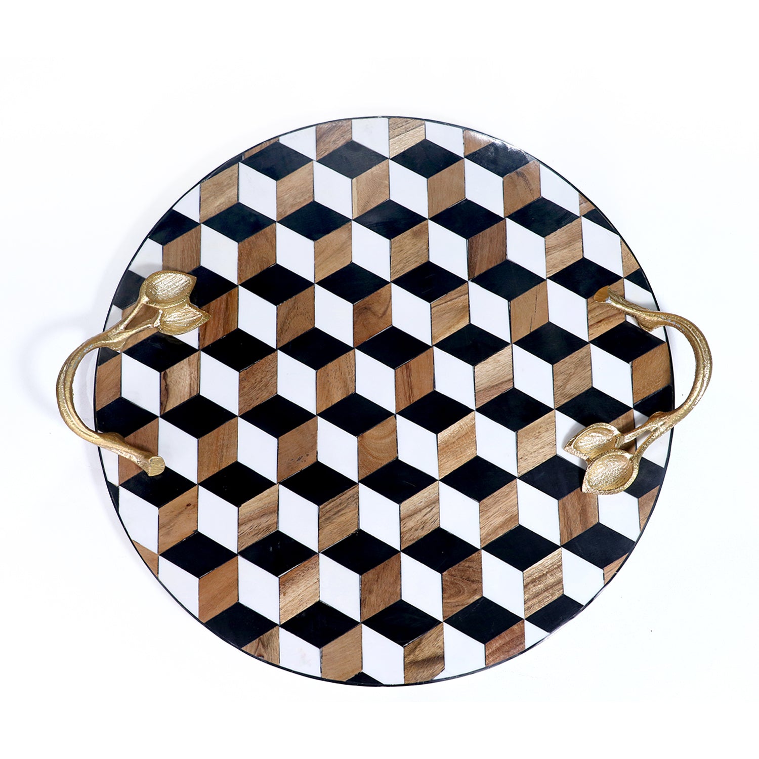 Resin Wooden tray (GD6080)