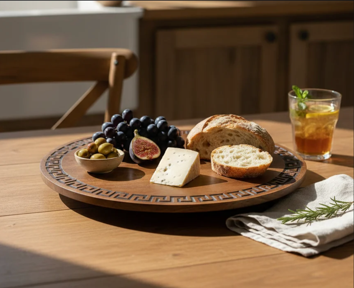 KT020 Wooden Lazy Susan