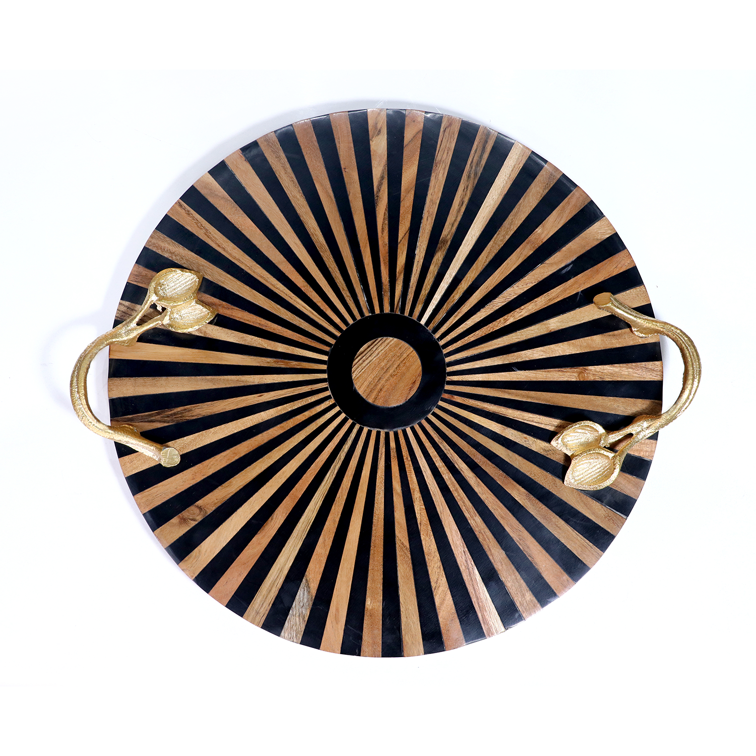 Resin Wooden tray (GD6082)