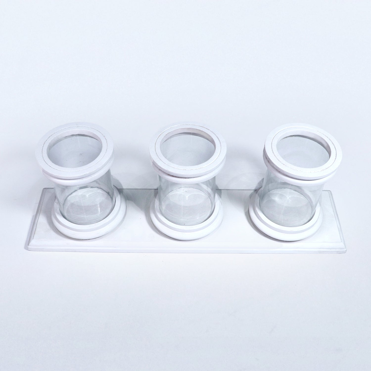 Wooden candle holder (GD6085)