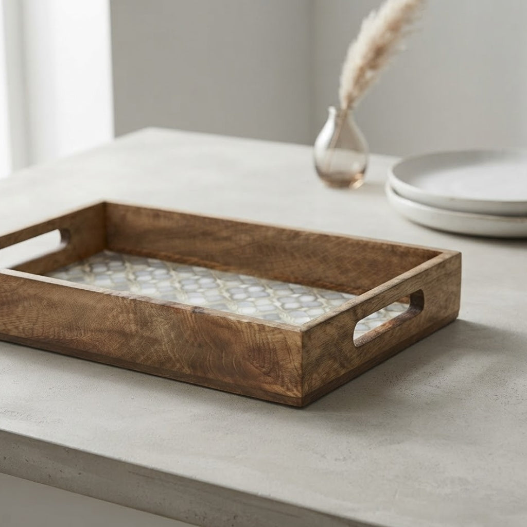 Decal Wooden Tray (GD6065)