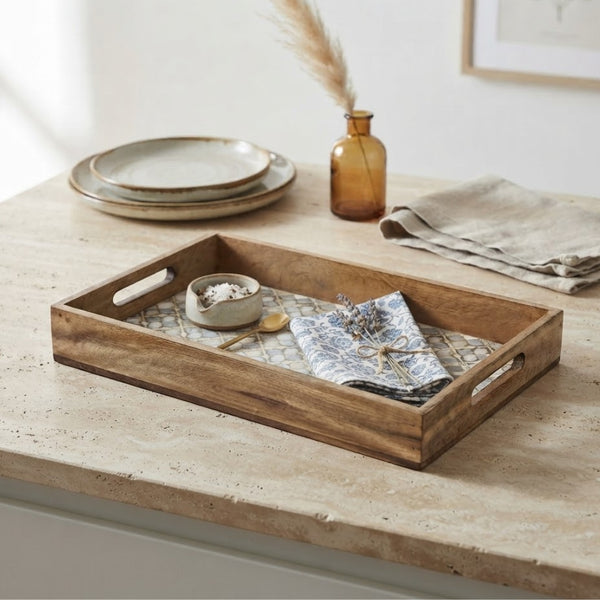 Decal Wooden Tray (GD6066)